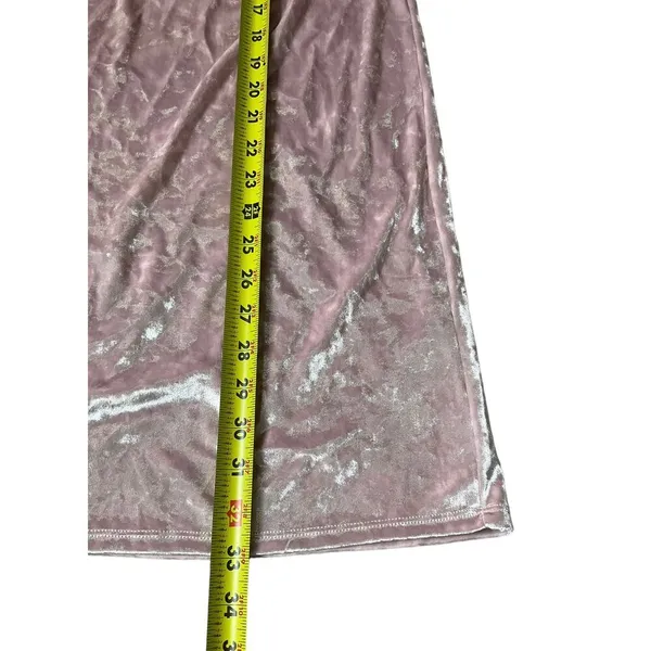 Victoria's Secret Pink Velvet Sleepwear Dress Women's Size XS | 50-14 - Image 6