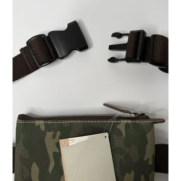 Scully Waist Belt Pouch Wallet Brown Leather Camo‎ Unisex Travel Easy Carry New - Image 10
