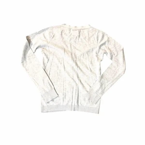 PULL & BEAR Light Gray Button Up Cardigan Sz M Size M - Image 2