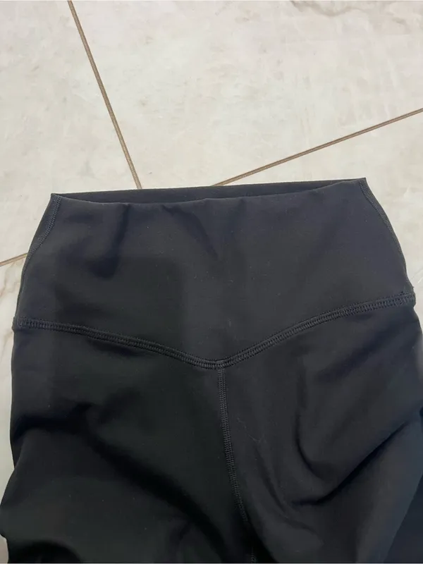 NWT Joah Brown Black Athletic Leggings Size S/M - Image 2