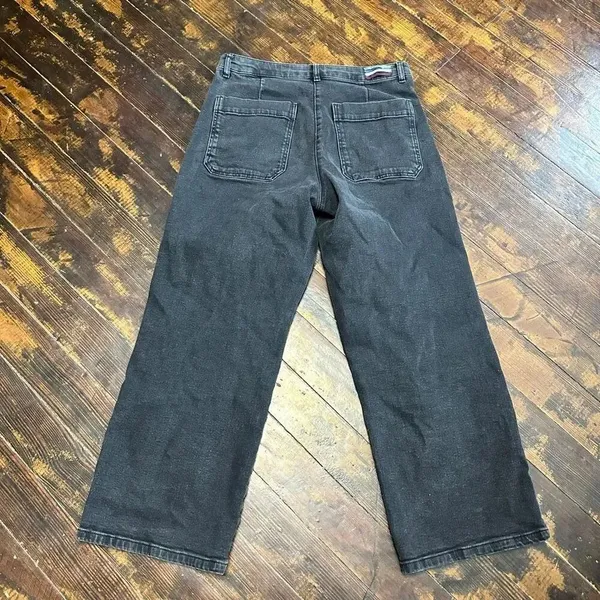Vanessa Bruno European black wide leg luxury jeans - Image 4