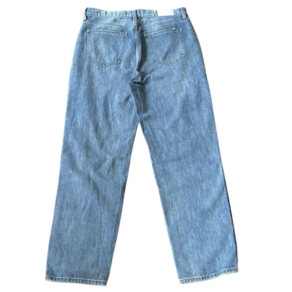EUC PISTOLA Distressed Relaxed Jeans Size 27 - Image 5