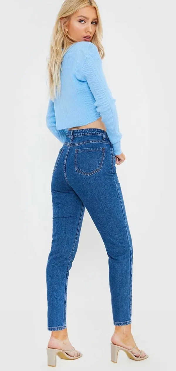 In The Style High Waisted Jeans - Image 2