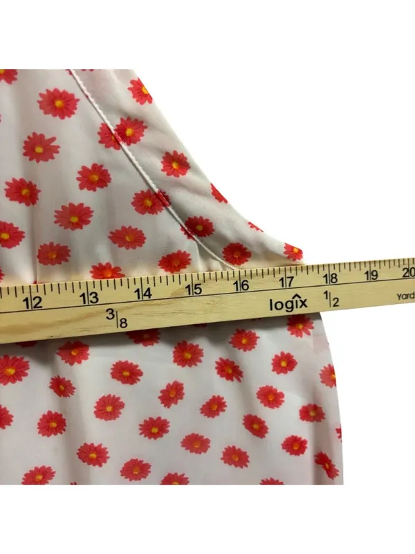 Betsey Johnson Floral Print Sleeveless Swing Dress Size 8 - Image 4