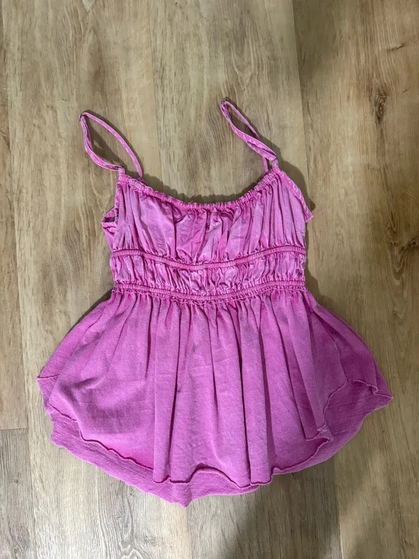 We The Free People Tank Top Pink XS - Image 3