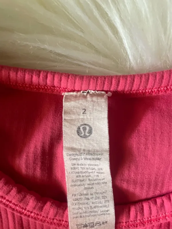 Lululemon All It Takes Short-Sleeve Shirt Nulu Lip Gloss - Image 12