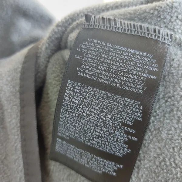The North Face Grey Quarter-Zip Fleece Women Size Small - Image 6
