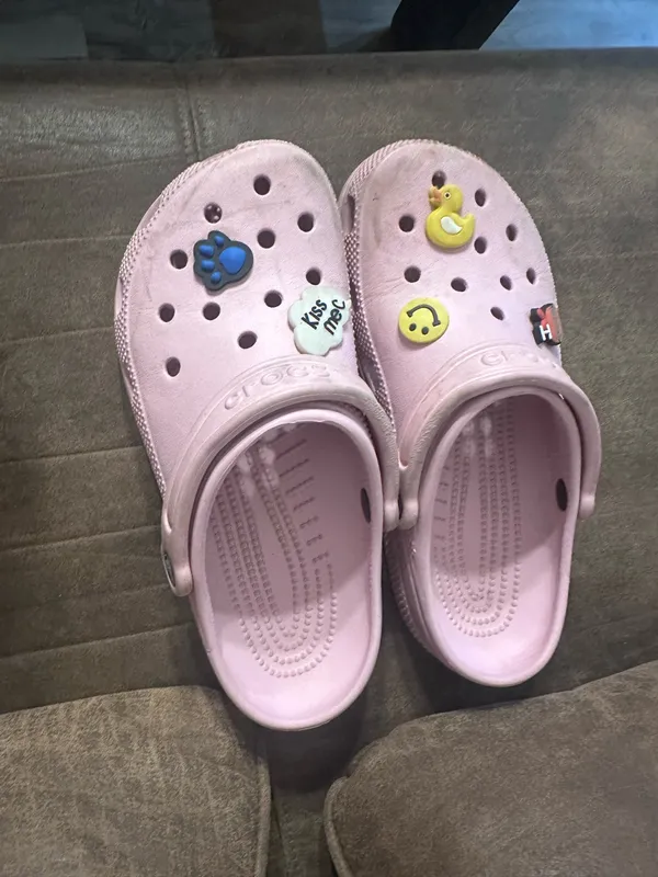Pink Crocs Women’s Classic Clogs  - Image 2