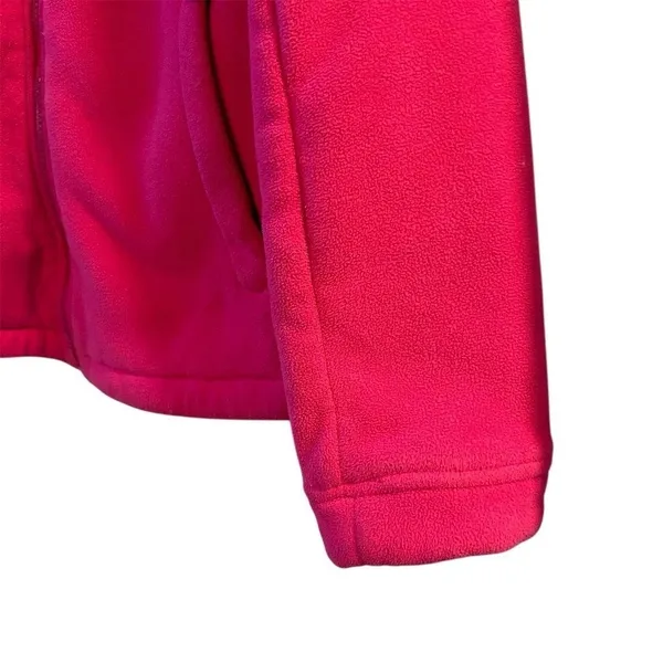 The North Face Women's‎ Pink Sherpa Fleece Hooded Jacket Size M - Image 13