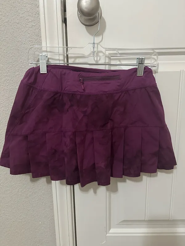Purple Lululemon Skirt Pace Rival - Image 2