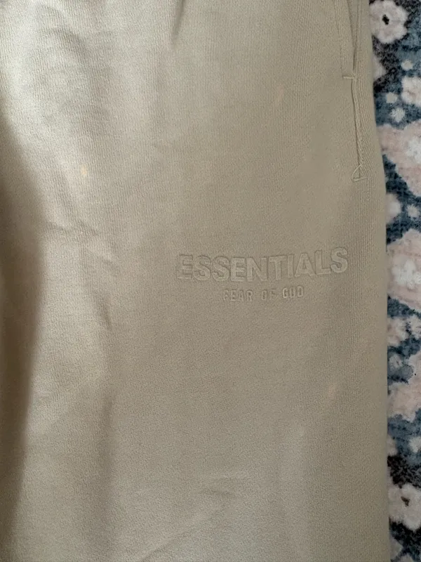 Essential Fear of God tan sweatpants - Image 5