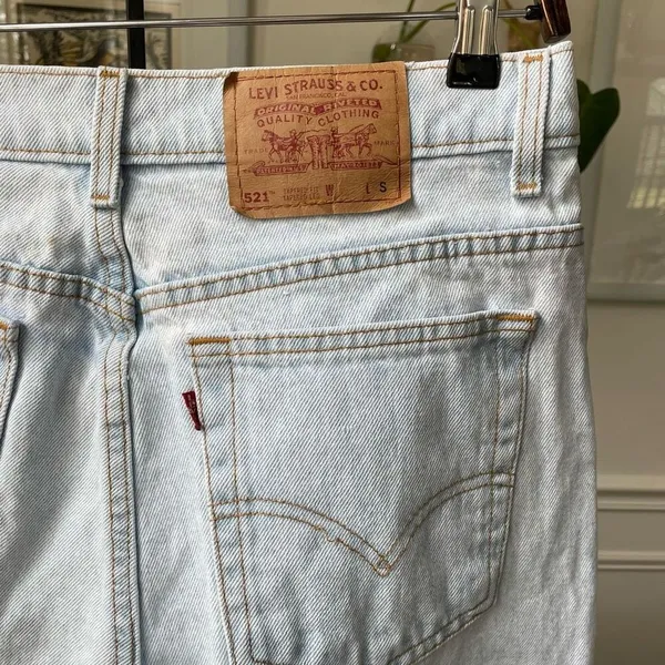 Levi’s Vintage 90s 521 Tapered Fit Jeans 16 Short - Image 3