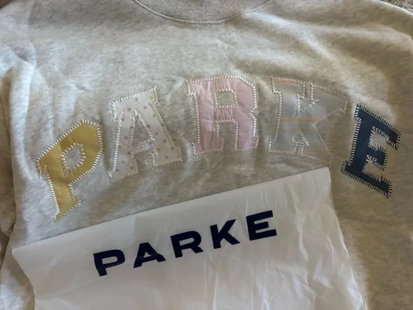 PARKE Patchwork Varsity Mockneck L/XL - Image 4
