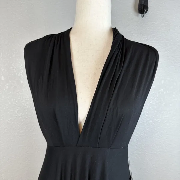 Lulus Tricks‎ of the Trade Black Maxi Dress 12 Ways to Style L Large - Image 2