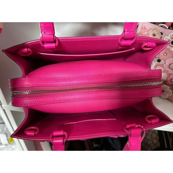 Coach Tea Rose Rogue 25 in Dragonfruit - Image 3