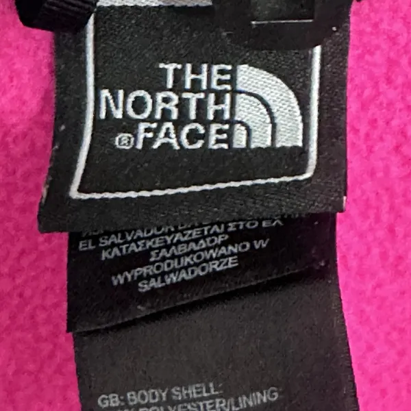 The North Face Jacket Womens Size‎ Small Pink Gray Fleece Full Zip Pockets - Image 13