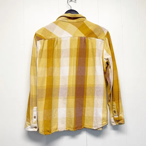 RVCA x Rose Machado Breeze Flannel Shacket Medium - Image 6