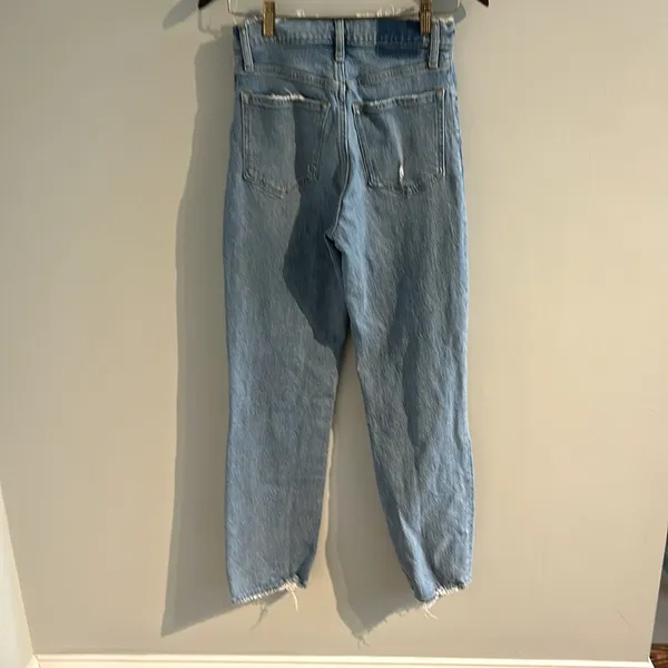 Abercrombie The 90s Straight Ultra High‎ Rise Jeans - Image 4