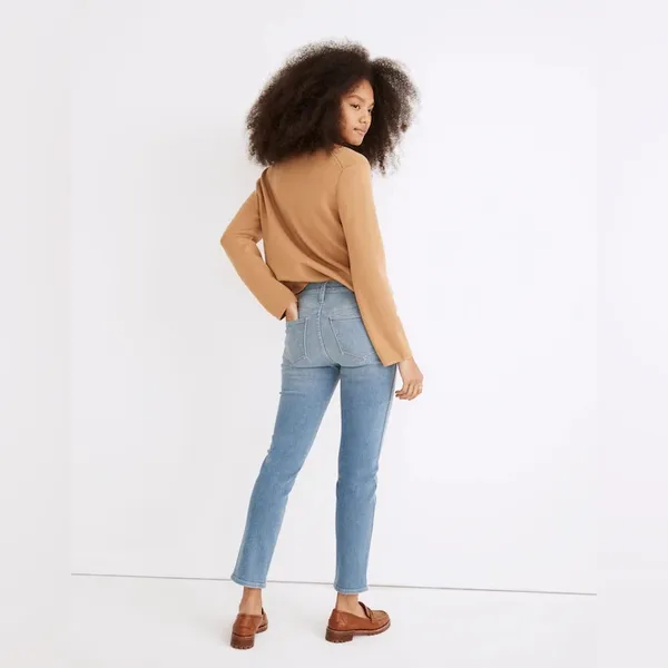 Madewell Stovepipe Jeans in Euclid‎ Wash Blue Size 25 - Image 2