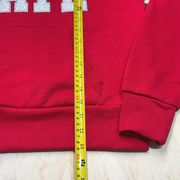 Colosseum Ohio State Buckeyes Womens S Rhinestone Drawstring Bling Hoodie NWT‎ - Image 13
