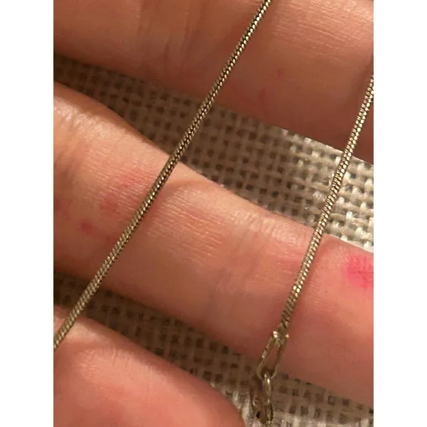Lot a632 16.5 inch 925 sterling silver chain necklace - Image 3