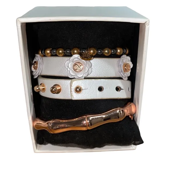 Rustic Cuff Hearts Of Rose Gold Cuff‎ of the Month Set - Image 2