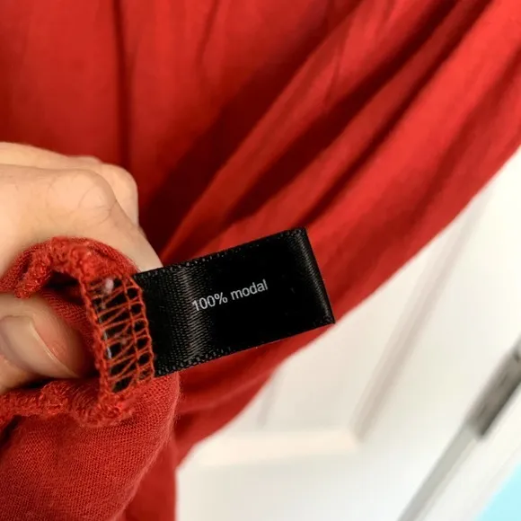 The Limited Women's Size Small Red Scoop‎ Pleated Neck Tank - Image 4