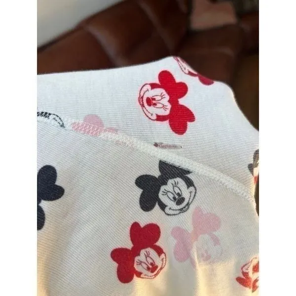Hanna Andersson women's disney minnie‎ mouse pajama pants joggers XL - Image 4