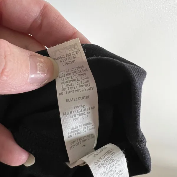 Aerie Black Crossover Waist Ruffle Skort Athletic Shorts Womens‎ XXS - Image 10