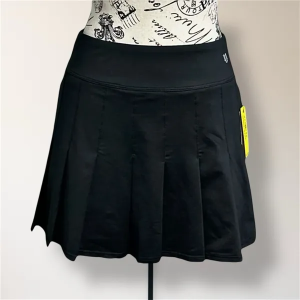 EleVen Venus Williams XS Black‎ Pleated Tennis Skort Skirt Pickleball Pockets - Image 3