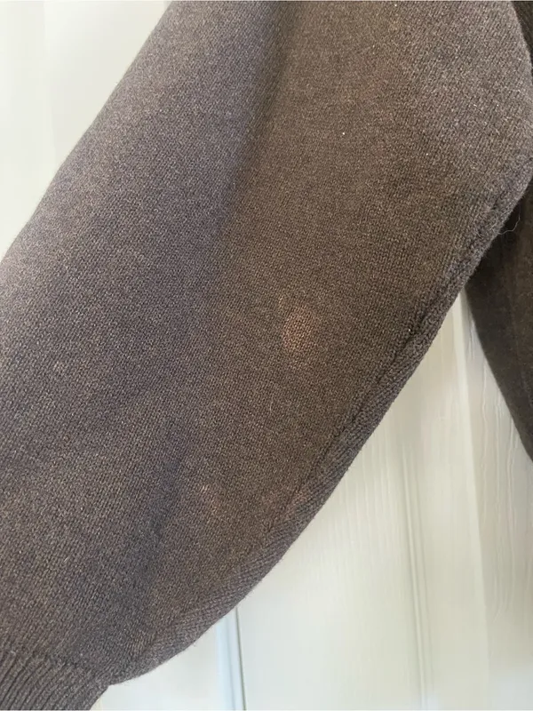 Women’s Free People FP Beach Solar Cardigan Tie Sweater Chocolate Brown Size S - Image 8