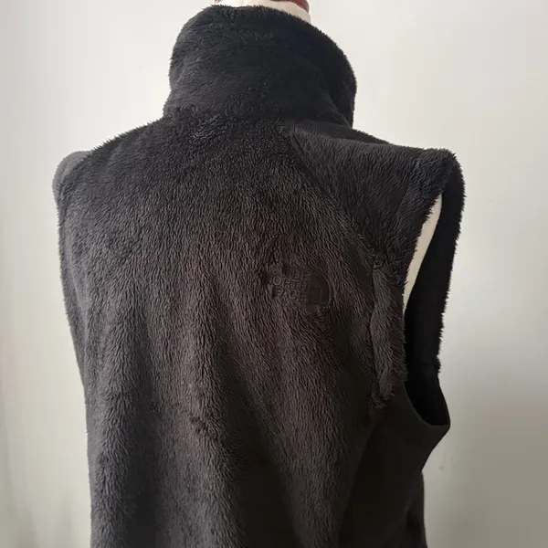 The North Face Black Teddy Bear Vest Size Large Full zip Outdoor Jacket - Image 5
