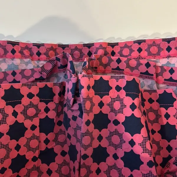 Golftini Skort Pink Navy Blue Size 14 - Image 9