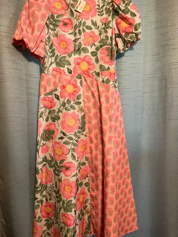 Summer dress Pink Size L - Image 2