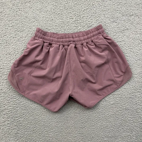 Lululemon Hotty Hot Shorts Low Rise 4" Figue Purple Athletic Athleisure Women 4 - Image 2