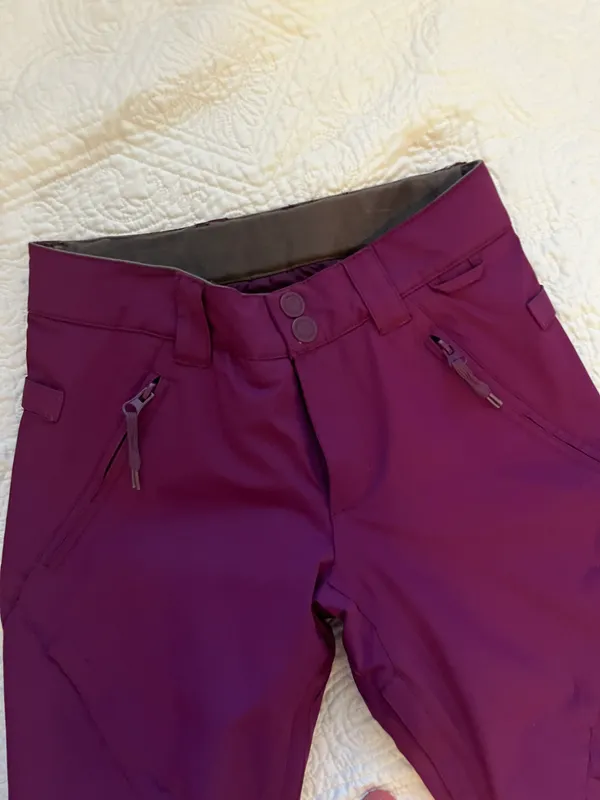 Ski Pants Purple Size XS - Image 3