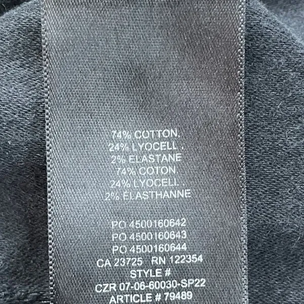 Aritzia Wilfred Free High Rise Utility Pants in Black – Size 10 - Image 9