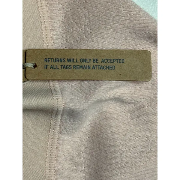 NWT SKIMS Logo Pointelle Legging Quartz Pink Size Large Viral Sold Out Cotton - Image 6