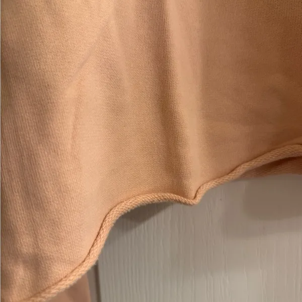 OFFLINE Aerie Throw-Back Crop Crewneck Ballet Dusty Pink Sweatshirt - size XL - Image 3