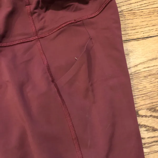 Lululemon Pace Revival Crop 22” Darkest Magenta - Image 4