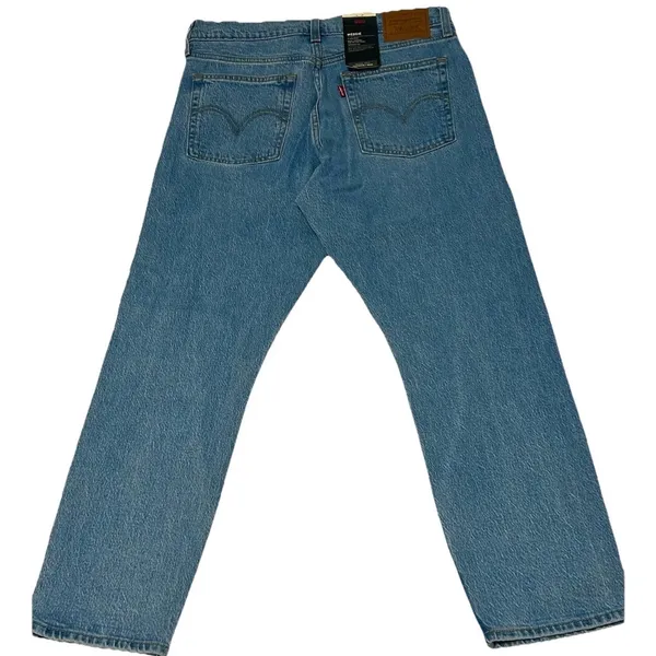 Levi's Premium Wedgie High Rise Tapered Jeans Women's Size 30 Light Wash NWT - Image 12