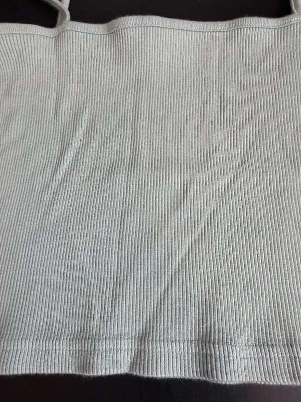 Brandy Melville John Galt Sage Green Ribbed Camisole Tank Top One Size - Image 2