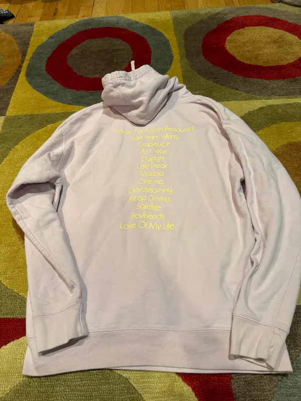 Harry Styles Love On The Tour Concert Series Lavender Hoodie Sweatshirt Merch - Image 4