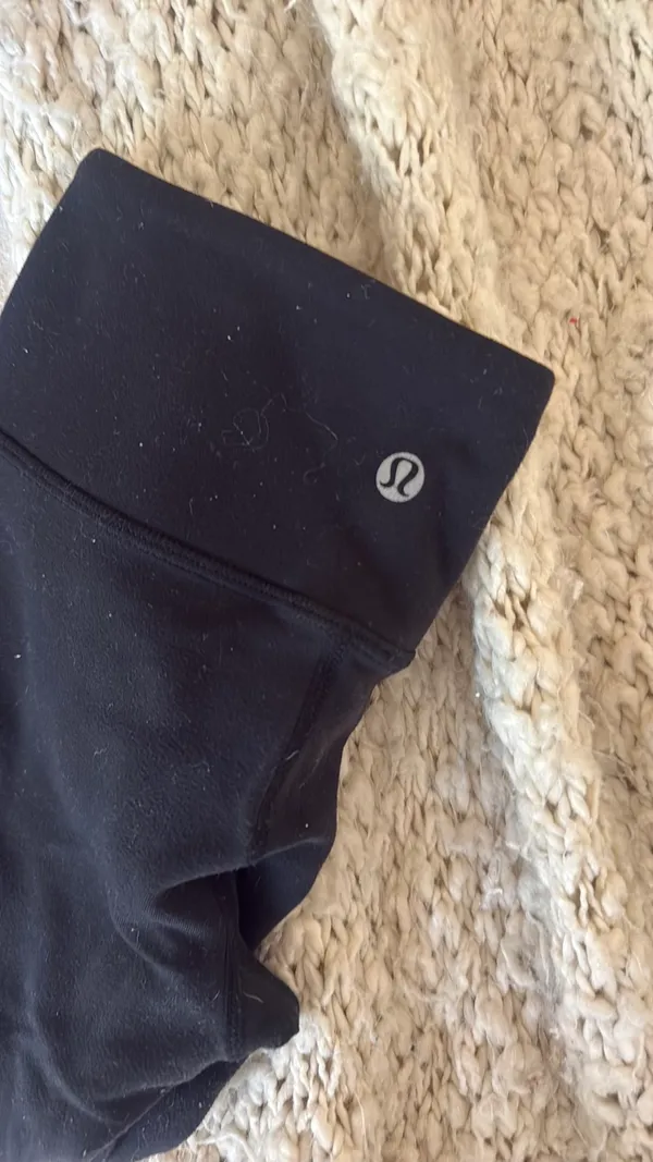 Lululemon Crop Leggings Black  - Image 2