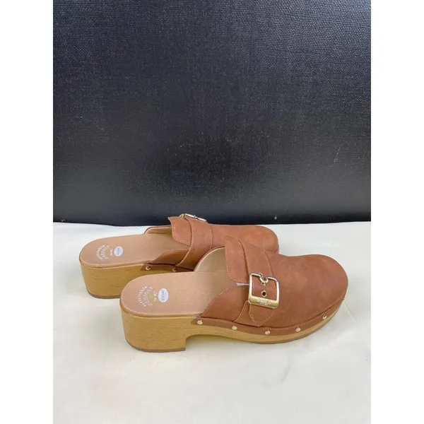 Dr Scholls Women's Tan Classic Clogs/Shoes/ Slip on Size 11M SKU 4977 - Image 4