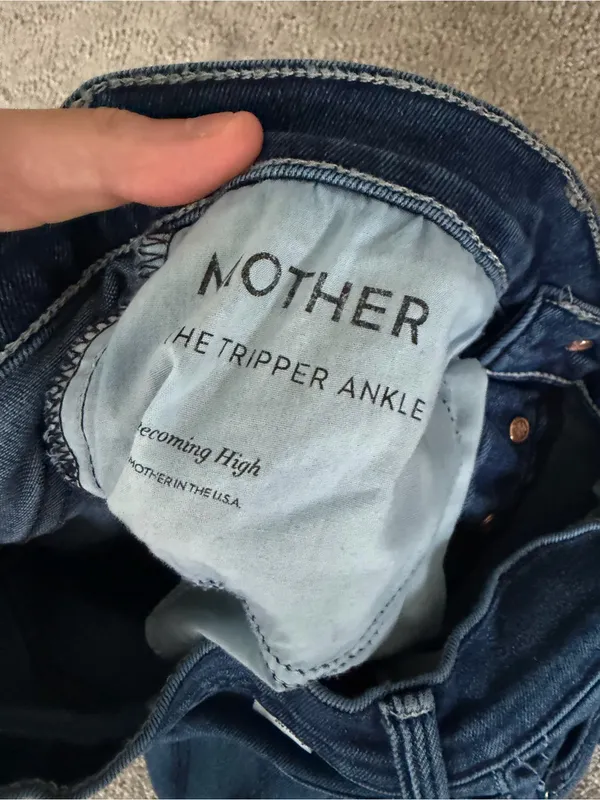 MOTHER the Tripper Ankle in Homecoming High Size 28 Medium Wash Denim Jean - Image 12