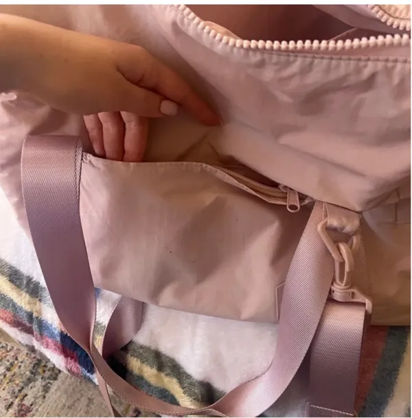 BagSmart Pink Duffel - Image 2