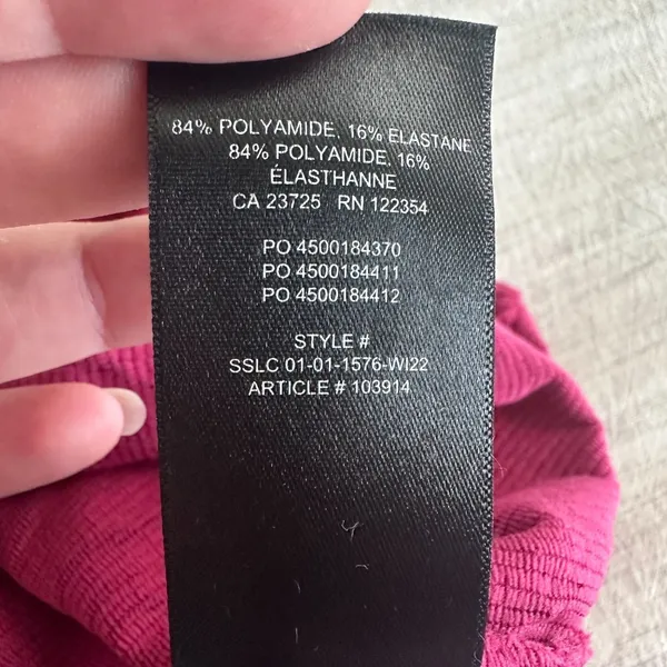 Aritzia Babaton Shapelace Crew Longsleeve Bodysuit - Image 7