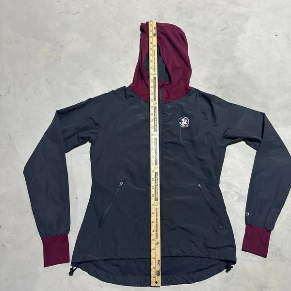 Columbia Florida State Seminoles FSU Tapered Hoodie Women's Lightweight SZ S Full Zip - Image 5