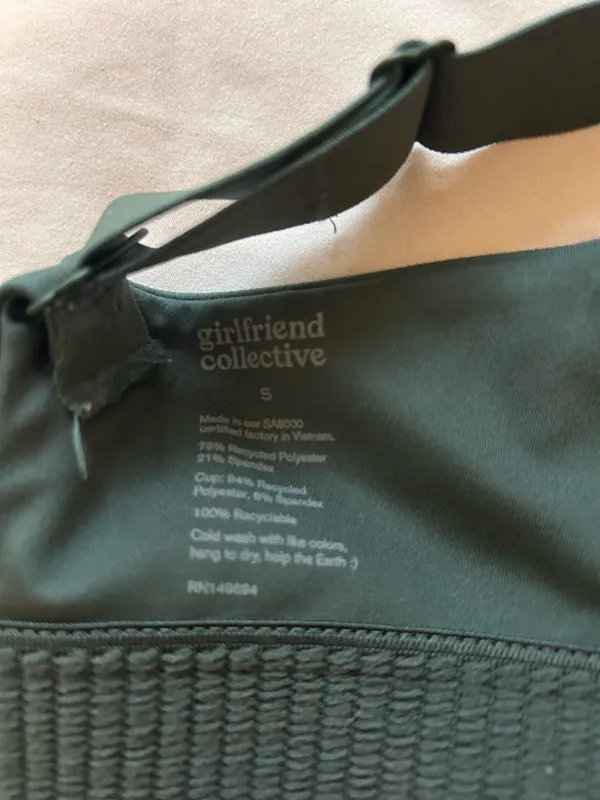 Girlfriend Collective Sports Bra Racerback - Image 3